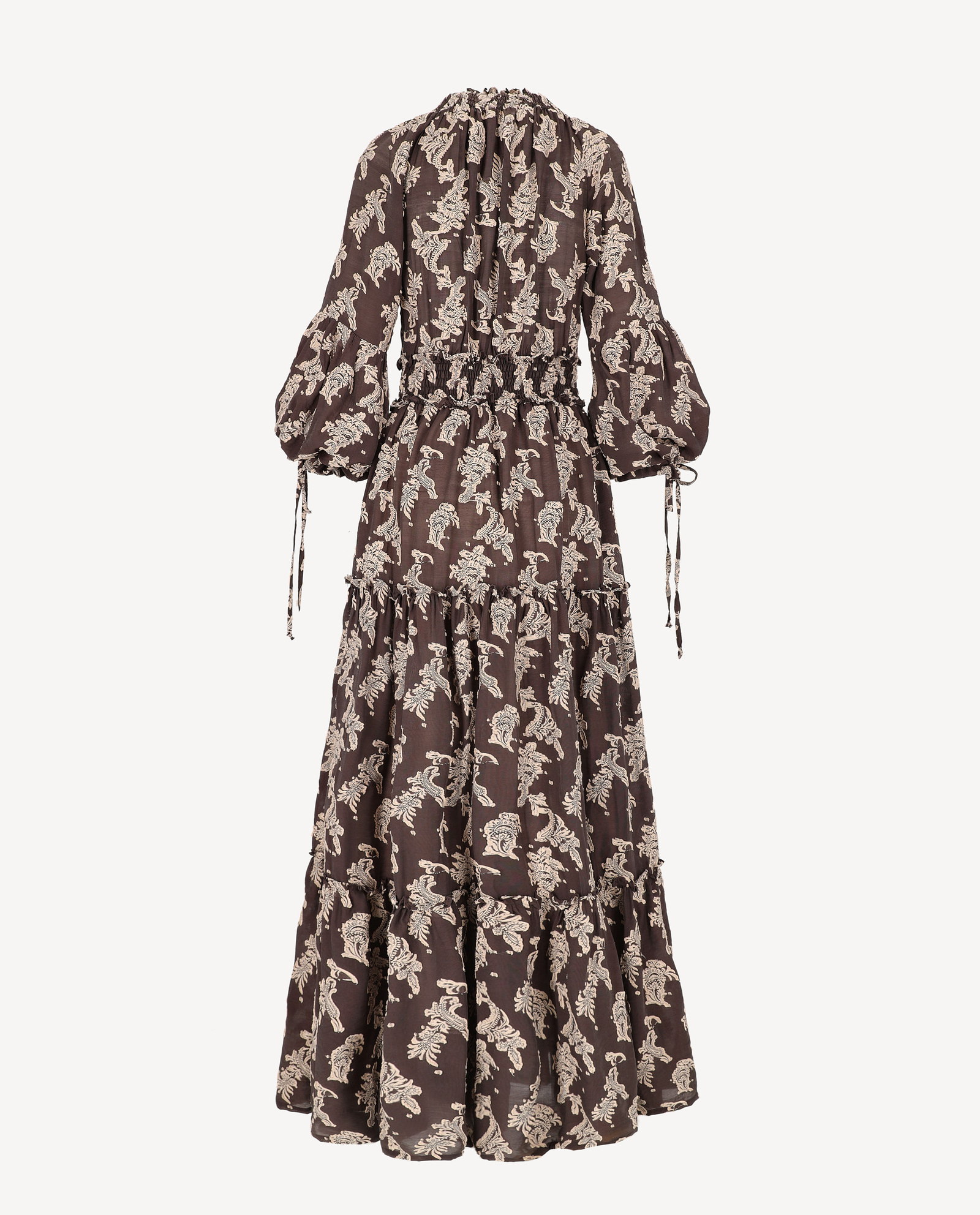 Maxi sukienka z ornamentalnym printem Firenze - Image #2