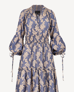 Maxi sukienka z ornamentalnym printem Firenze - Image #3