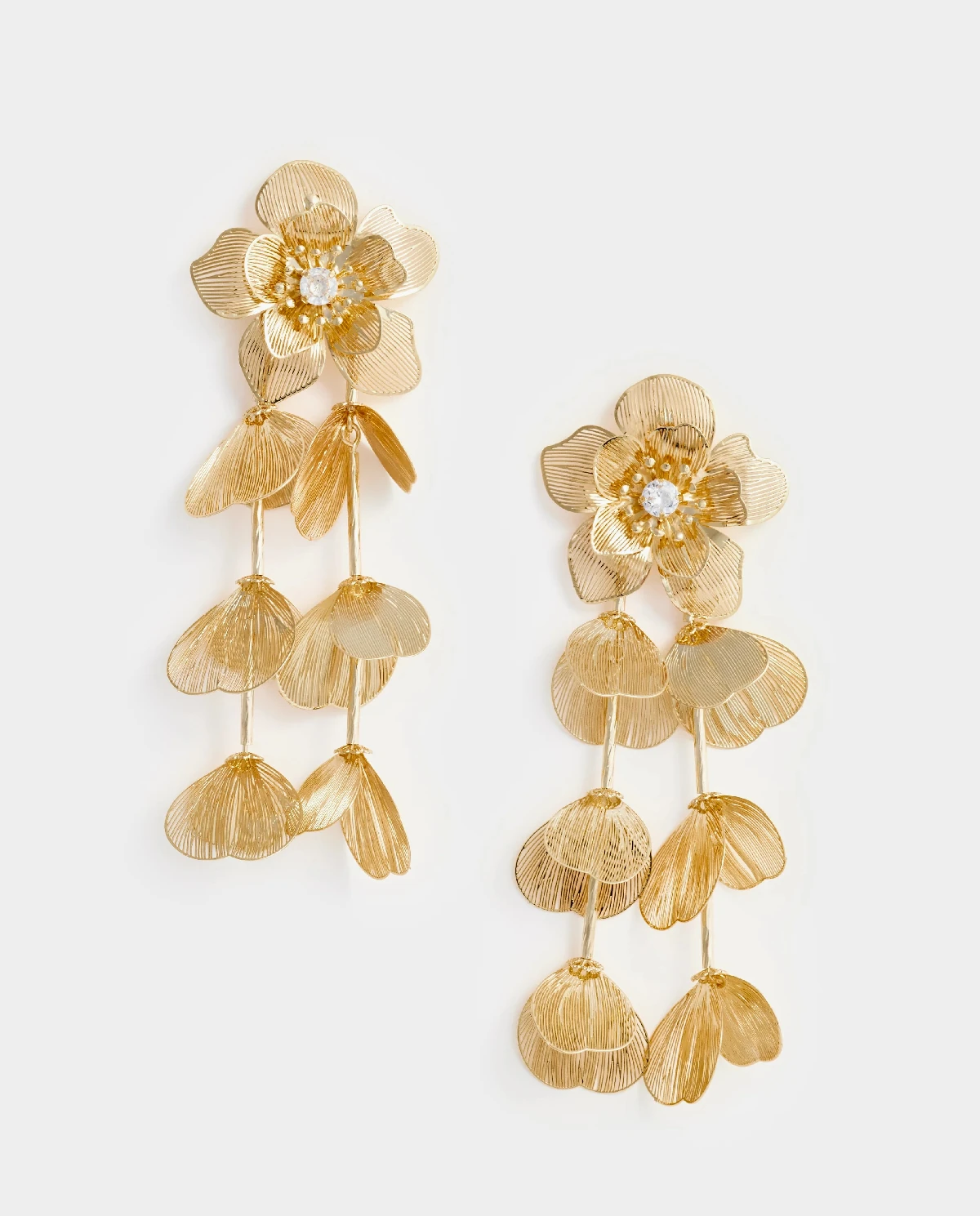 Wiszące kolczyk z kwiatami - Image #0