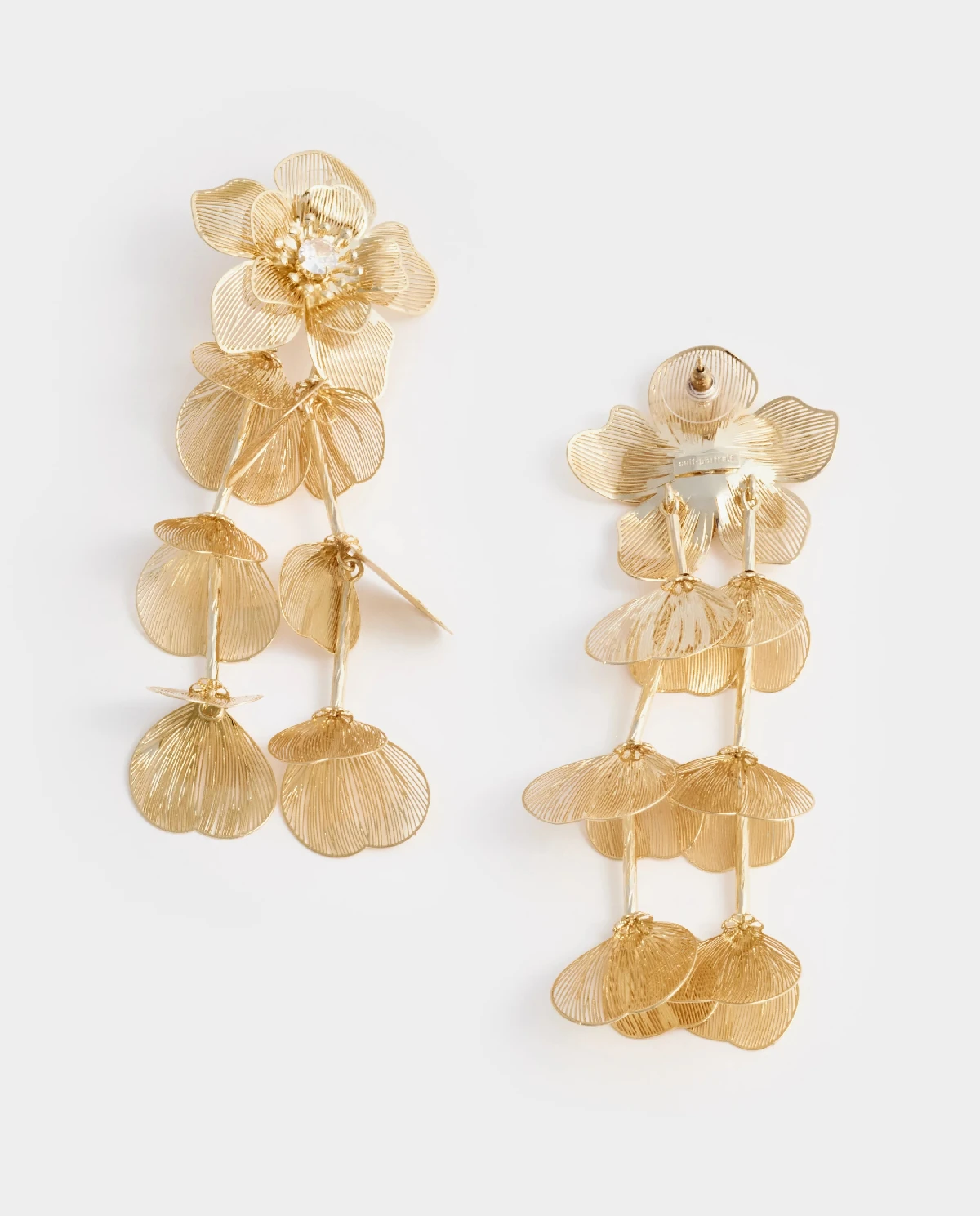 Wiszące kolczyk z kwiatami - Image #3