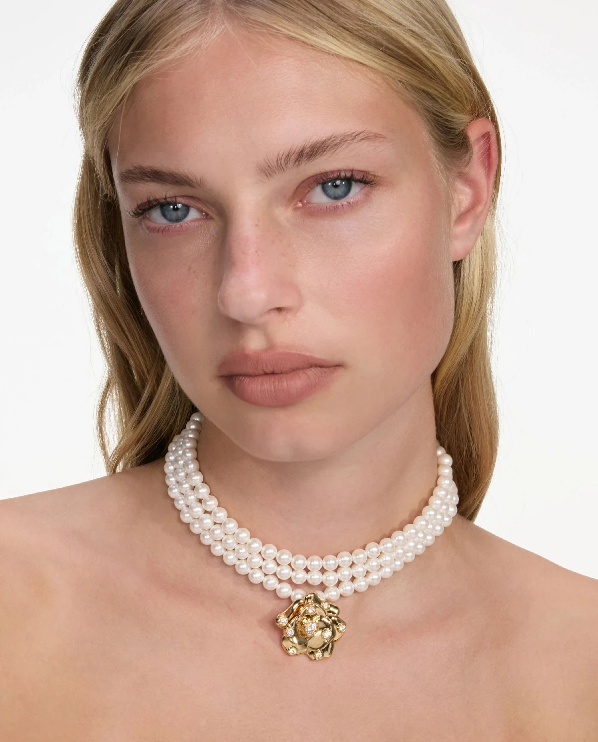 Choker z kwiatem - Image #1