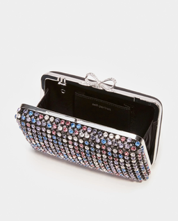 Czarna kopertówka z kryształami - Image #3