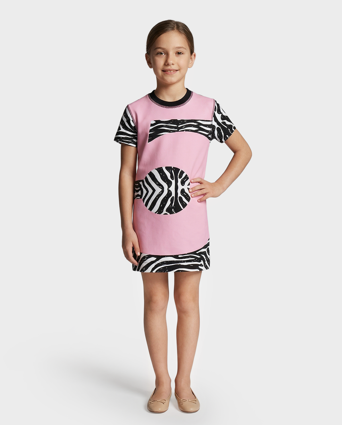 Sukienka w print zebry - Image #0