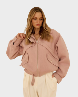 Wełniana kurtka bomber Monaco - Image #0