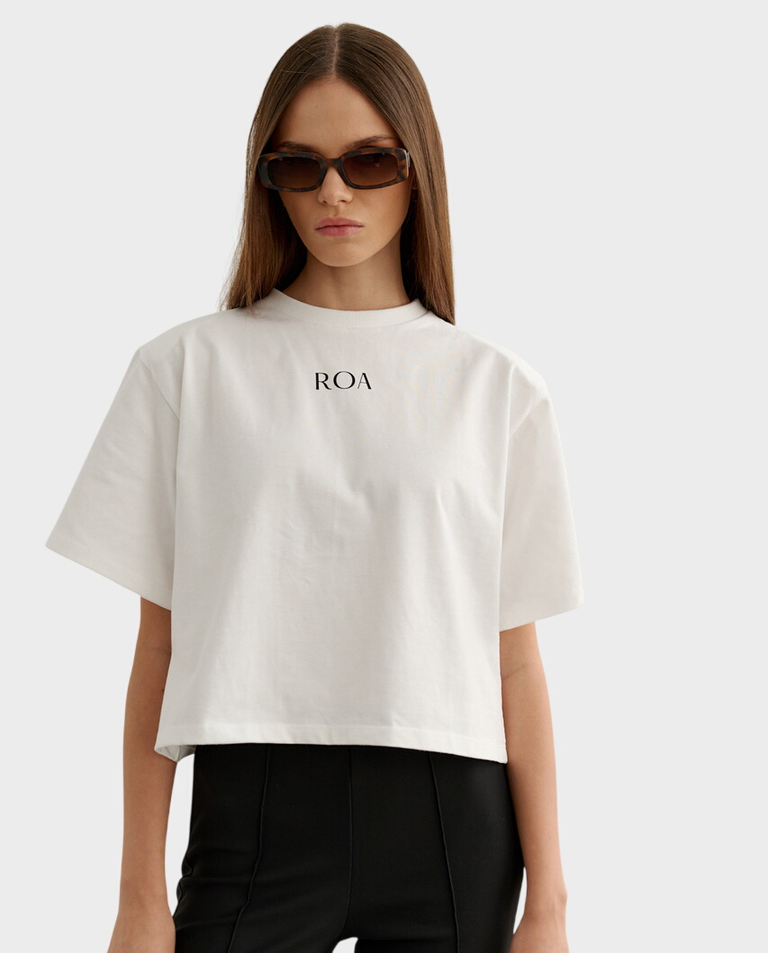 Biały t-shirt Matilde