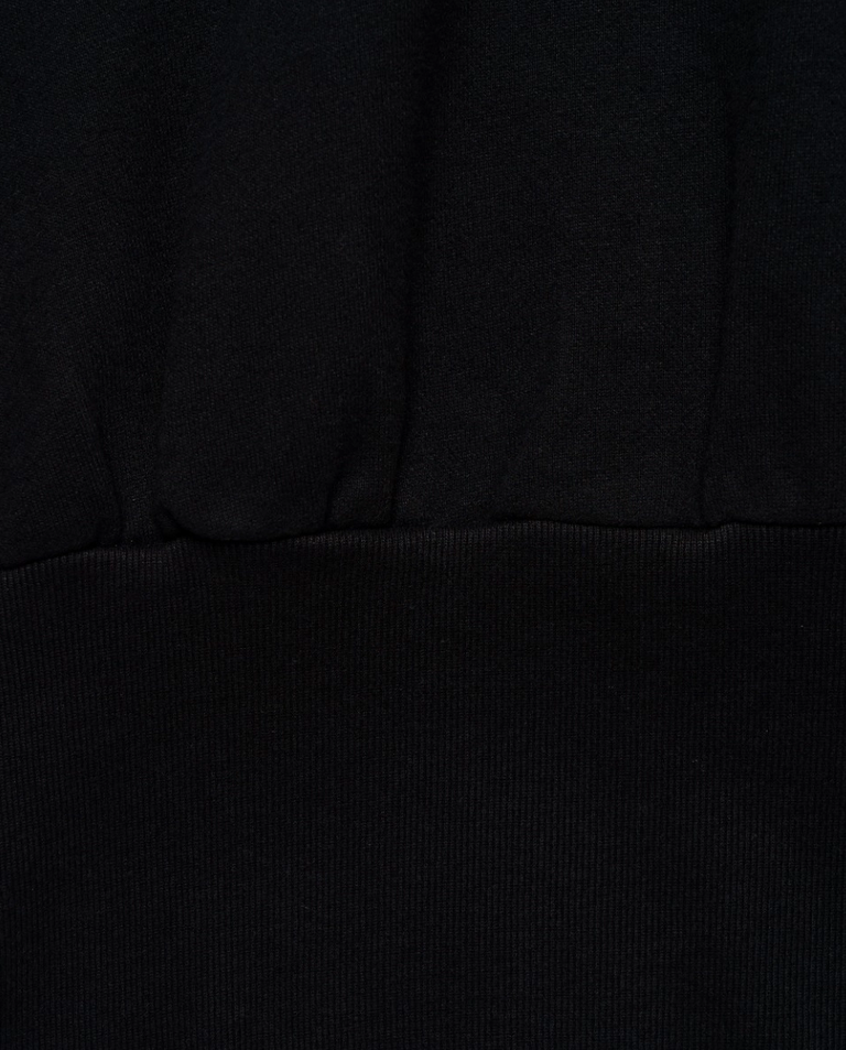 Czarna bluza z kapturem Balenciaga Sporty B