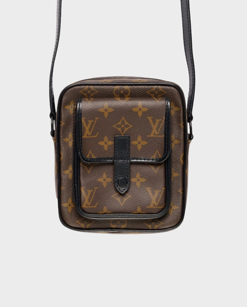Logowana torba Louis Vuitton Macassar Christopher Wearable - Image #0