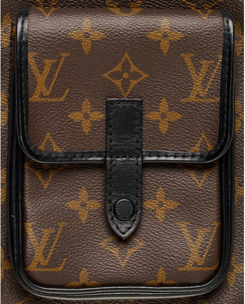 Logowana torba Louis Vuitton Macassar Christopher Wearable - Image #2