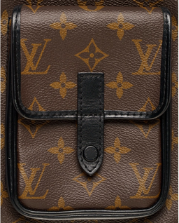Logowana torba Louis Vuitton Macassar Christopher Wearable - Image #2