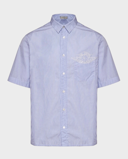 Błękitna koszula z krótkim rękawem Dior x Air Jordan - Image #0