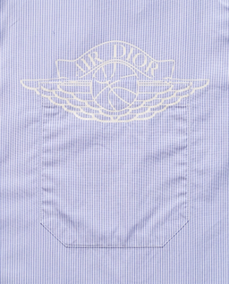 Błękitna koszula z krótkim rękawem Dior x Air Jordan - Image #1