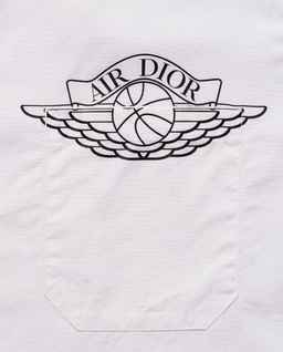 Biała koszula z krótkim rękawem Dior x Air Jordan - Image #1