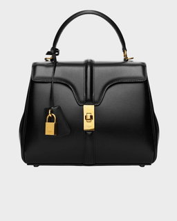 Czarna skórzana torebka Celine Small 16 - Image #0