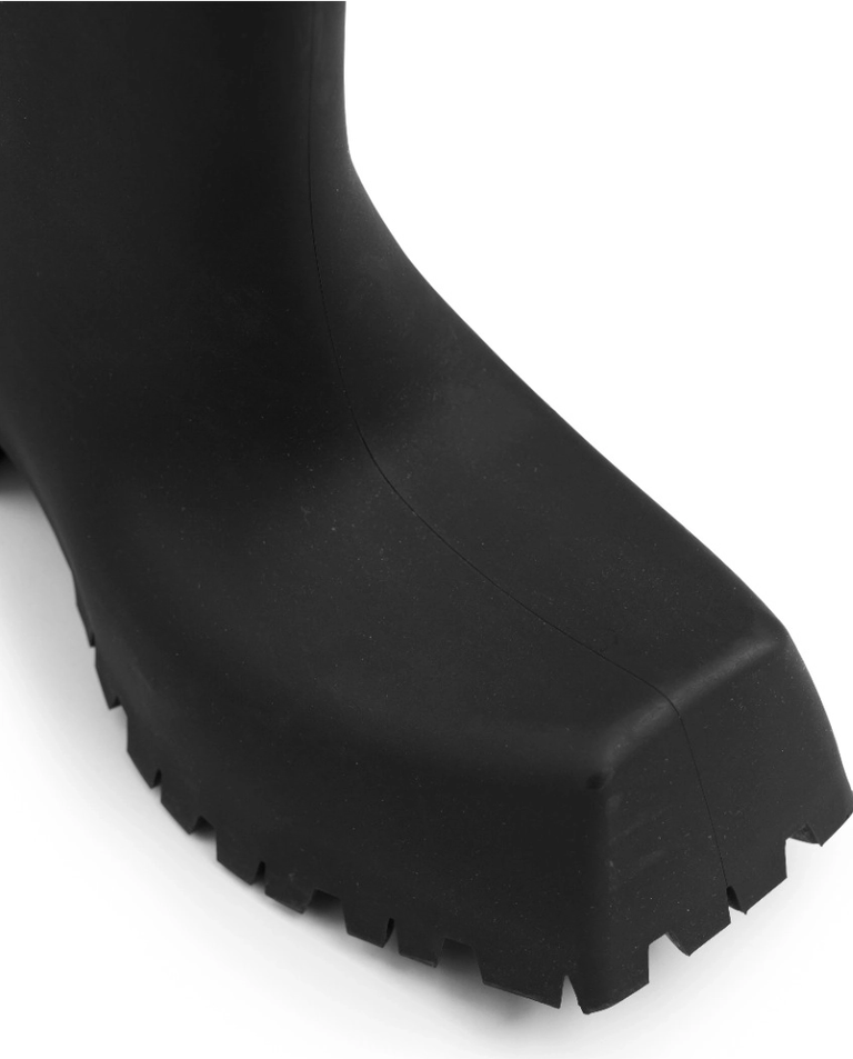 Czarne gumowe botki - Image #2