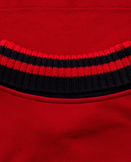 Czerwona koszulka polo Loved - Image #2