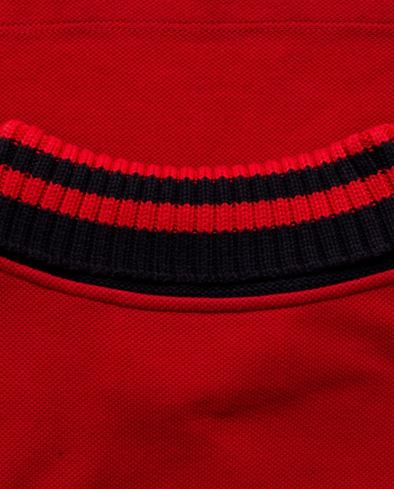 Czerwona koszulka polo Loved - Image #2