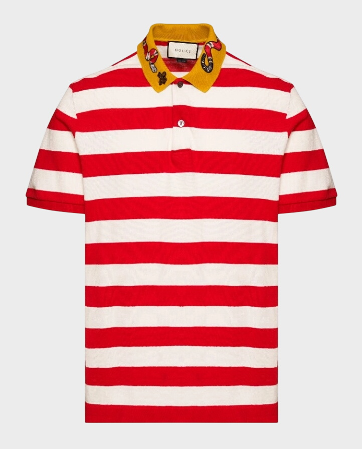 Koszulka polo w paski