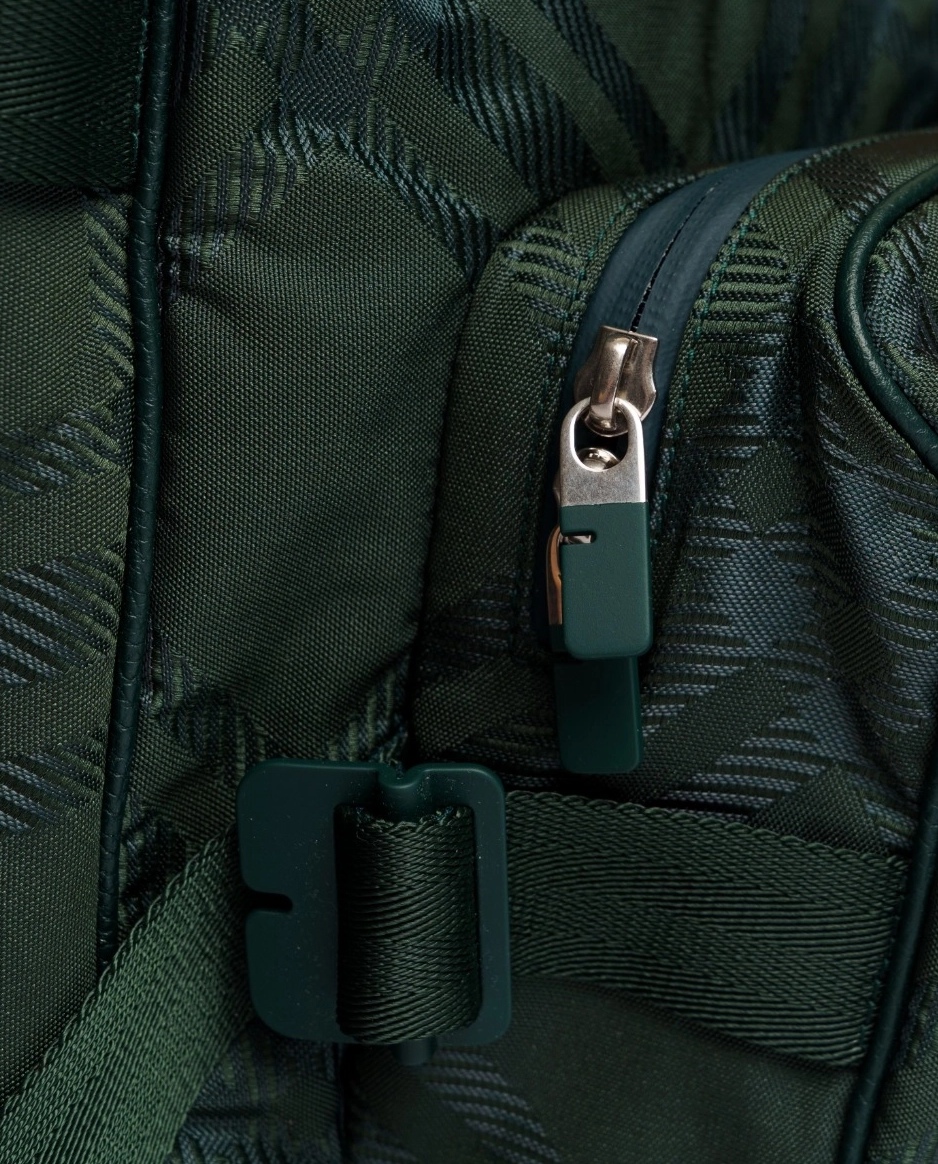 Ciemnozielony plecak w kratkę - Image #2