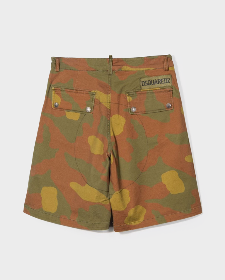 Bawełniane spodenki we wzór moro 4-16 lat - Image #4