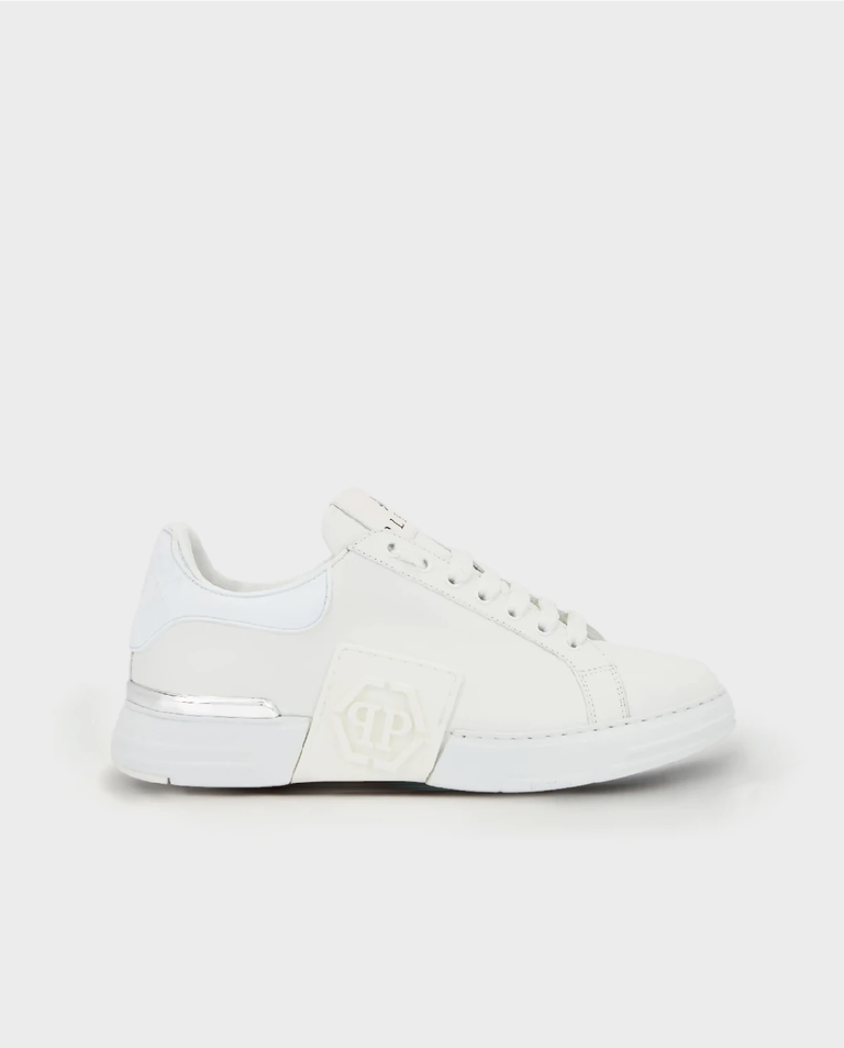 Białe sneakers Low-top Phantom Kick$