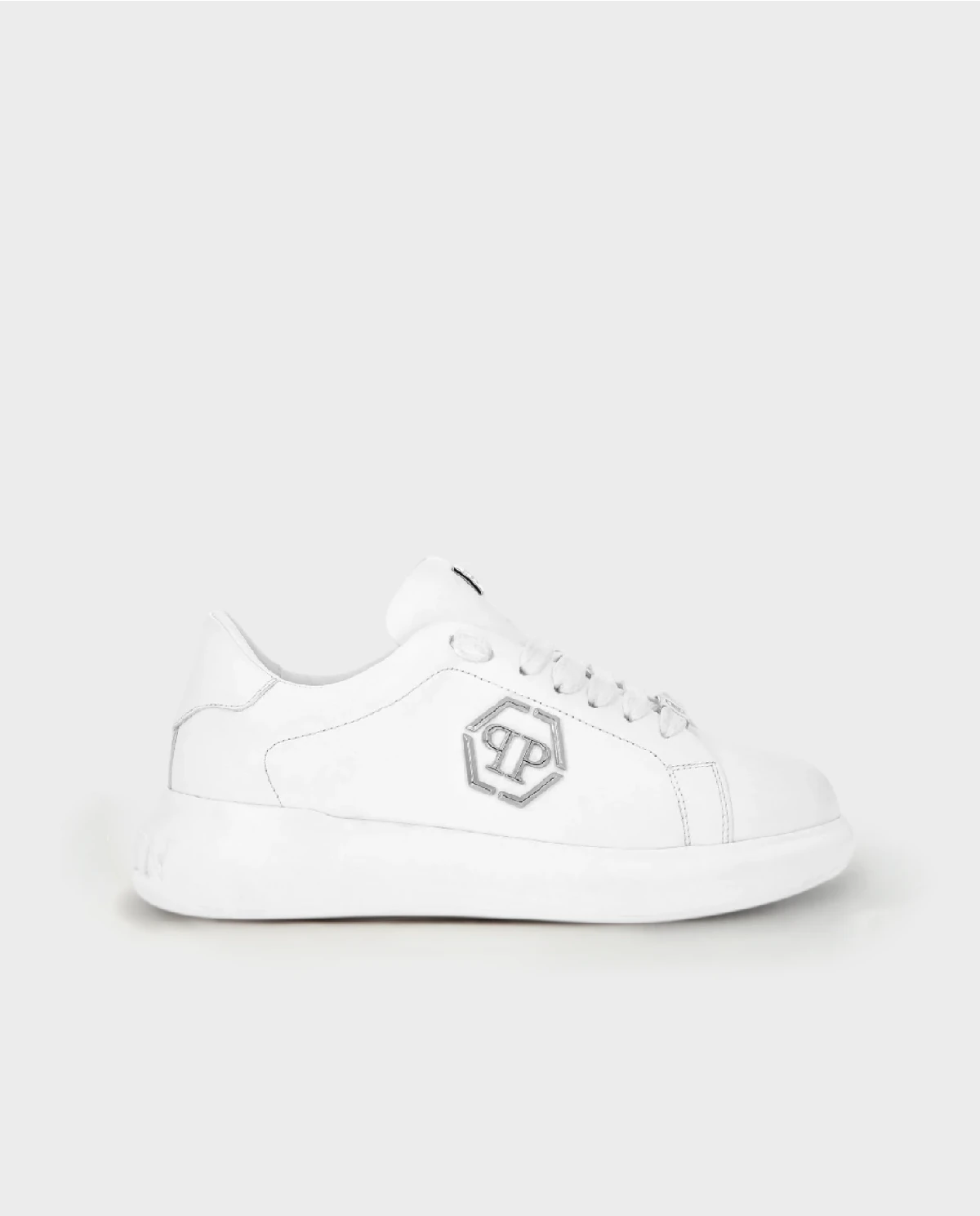 Białe sneakersy Hexagon Low Top - Image #0