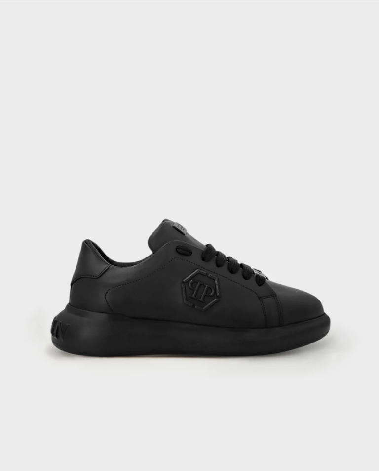 Czarne sneakersy Hexagon Low Top