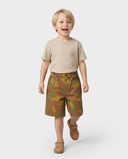 Bawełniane spodenki we wzór moro 4-16 lat - Image #3