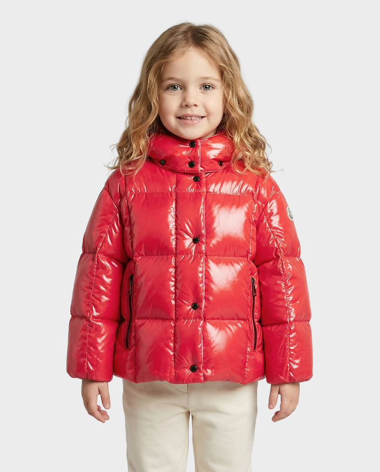 Czerwona kurtka puchowa Parana