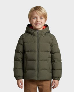 Puchowa kurtka z kapturem Eric - Image #0