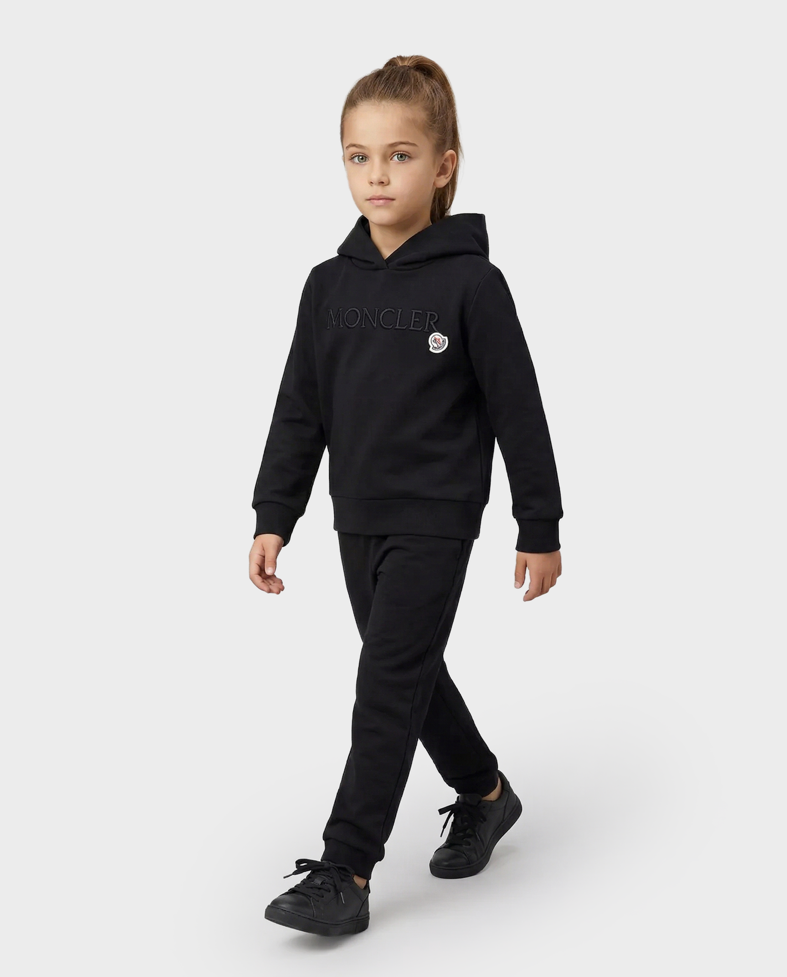 Bluza z kapturem z haftowanym logo - Image #2