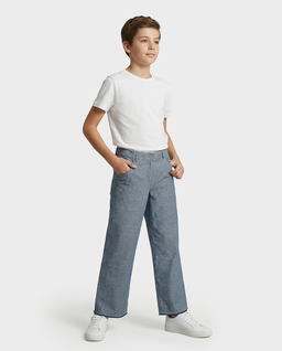 Szerokie spodnie 4 - 14 lat - Image #2