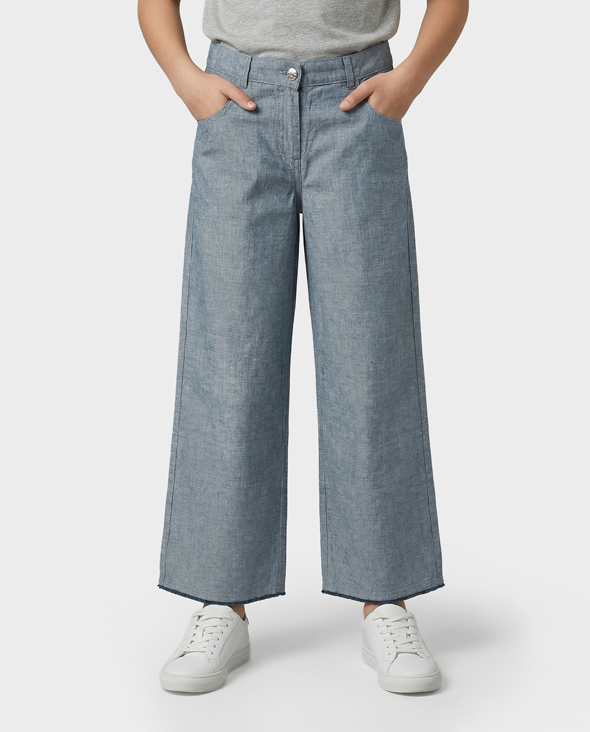 Szerokie spodnie 4 - 14 lat - Image #0