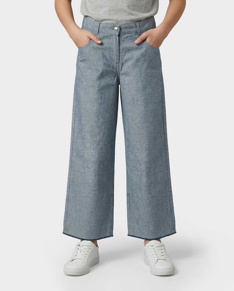 Szerokie spodnie 4 - 14 lat