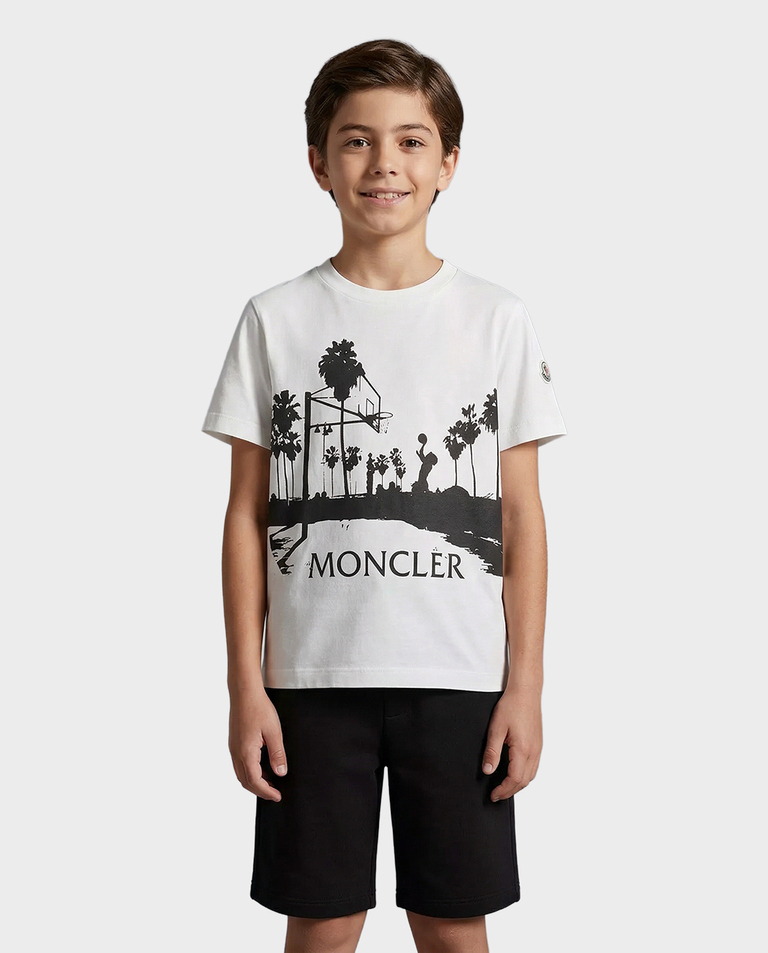 Bawełniana koszulka z nadrukiem