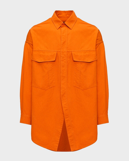 Pomarańczowa koszula oversize - Image #0