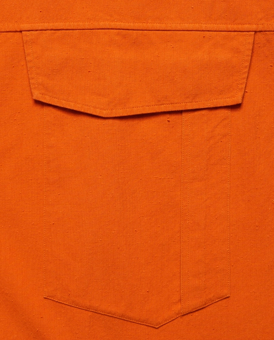 Pomarańczowa koszula oversize - Image #3