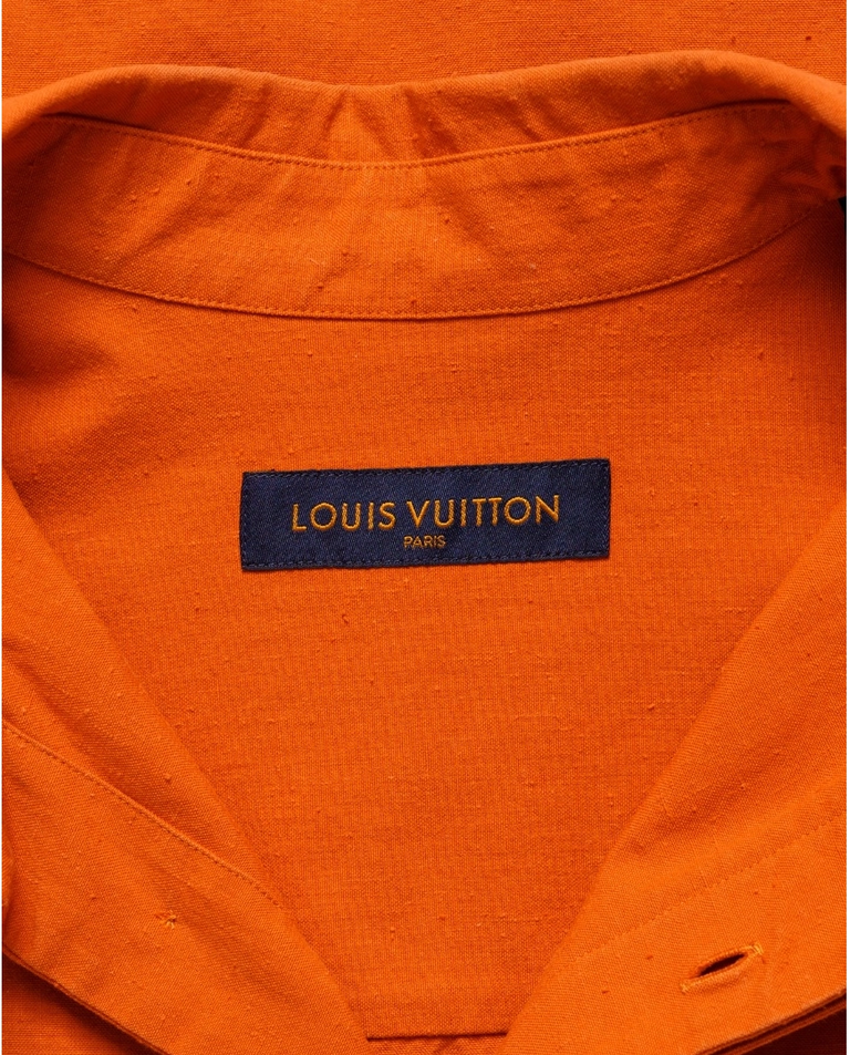 Pomarańczowa koszula oversize - Image #4