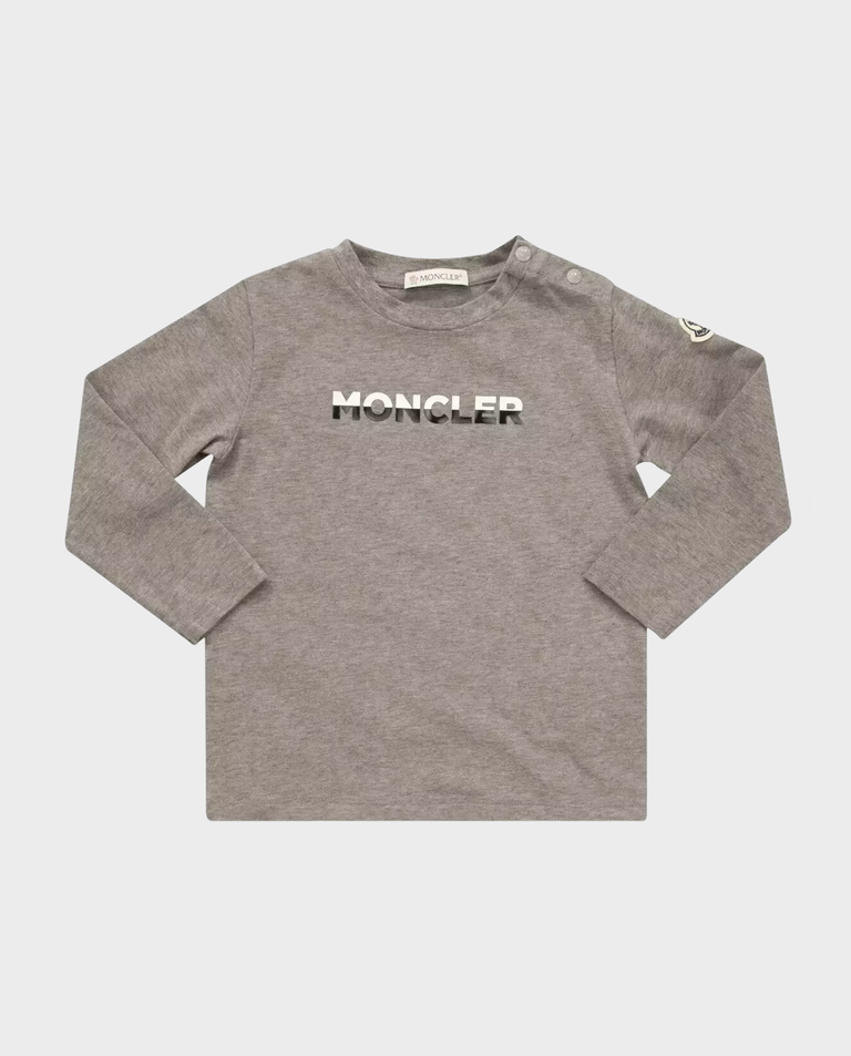 Szara koszulka z długim rękawem - Image #0