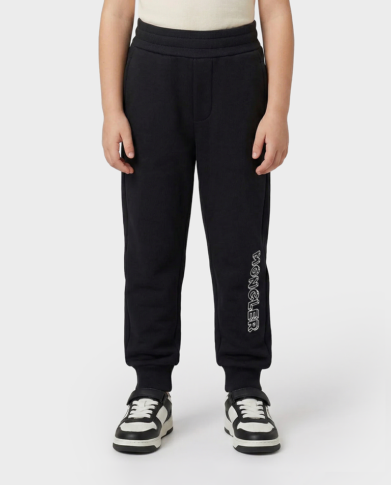 Polarowe spodnie dresowe z logo