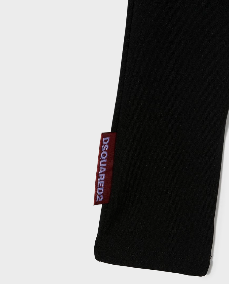 Czarne legginsy z logo - Image #2