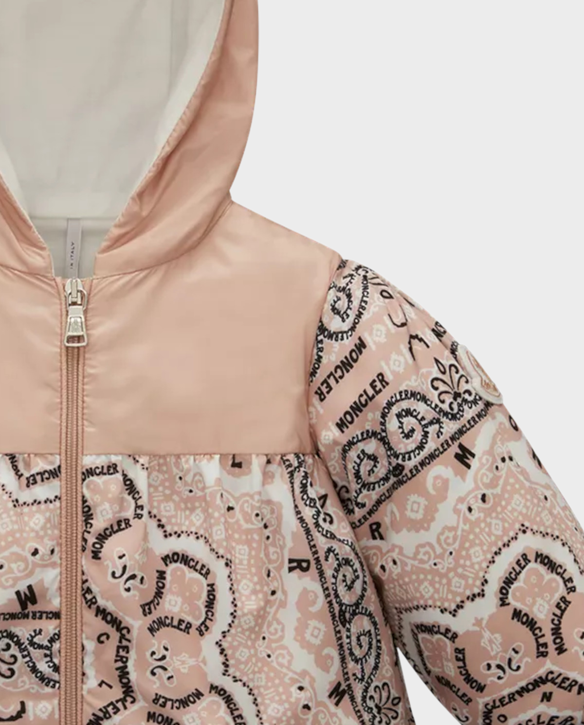 Wzorzysta kurtka z kapturem Narye - Image #1