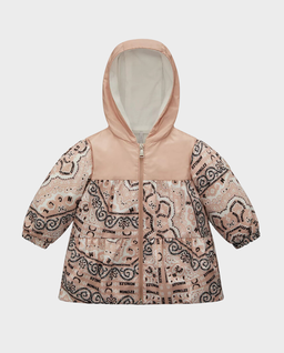 Wzorzysta kurtka z kapturem Narye - Image #0