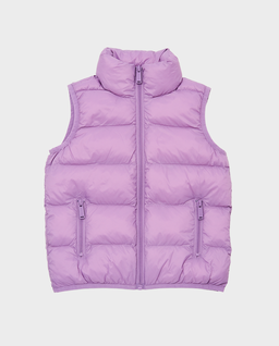 Fioletowy bezrękawnik z logo - Image #0