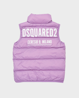 Fioletowy bezrękawnik z logo - Image #1