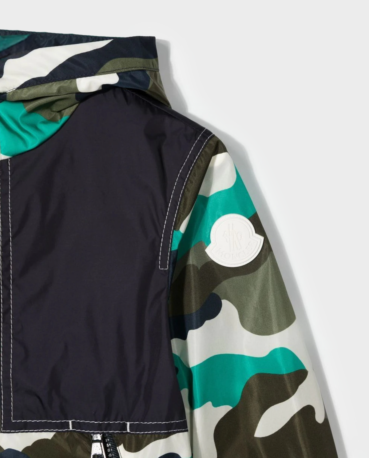 Wzorzysta kurtka z kapturem Frizil - Image #4