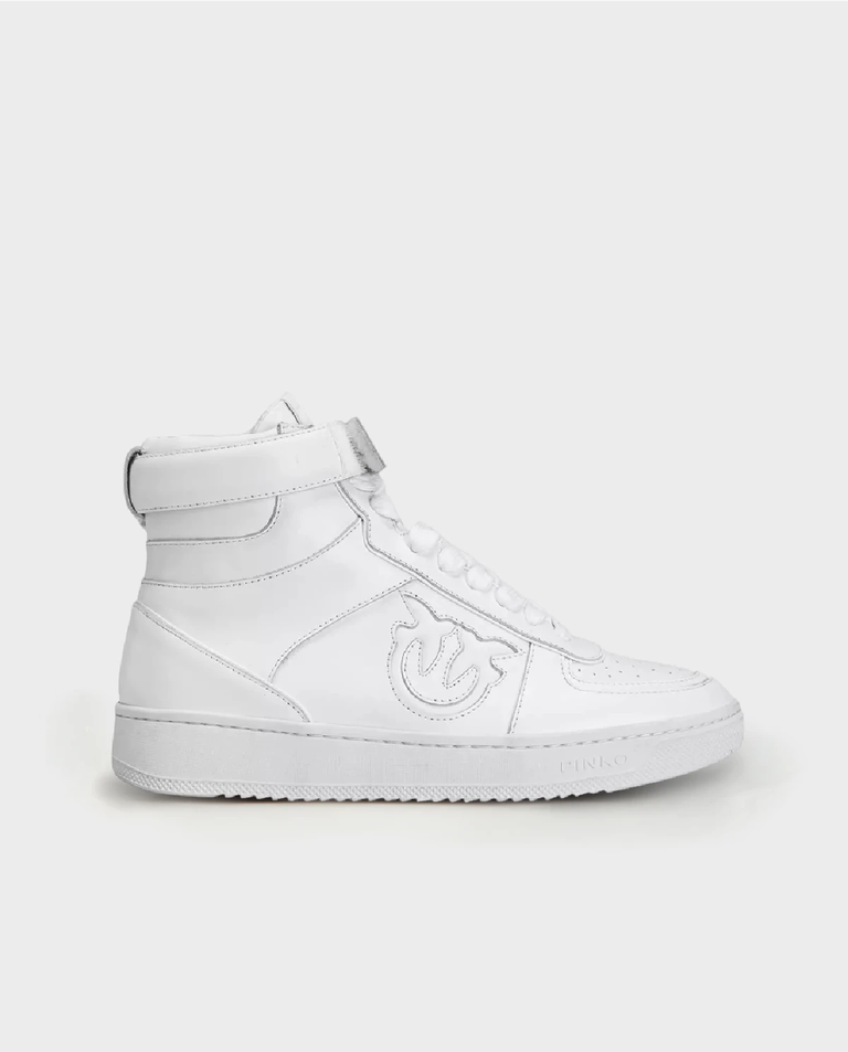 Białe sneakersy Lorena High-Top