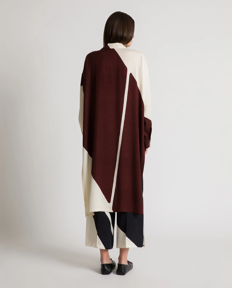 Koszula z printem o asymetrycznym kroju - Image #2