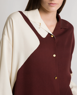 Koszula z printem o asymetrycznym kroju - Image #3