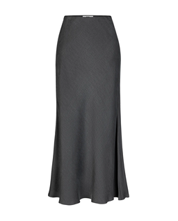 Szara spódnica z rozcięciem - Image #3