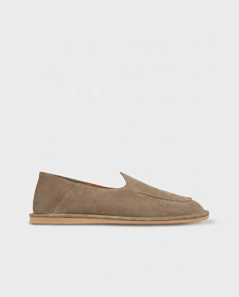 Zamszowe mokasyny Reef Taupe Suede